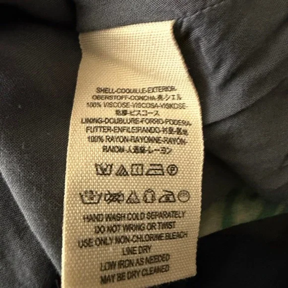 Free People Grey Floral Handkerchief Hem Slip Dress Womens Medium Boho Summer - Picture 5 of 9